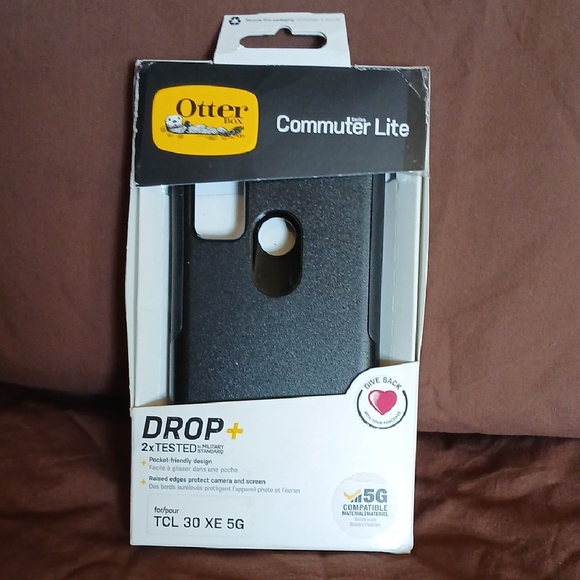 OtterBox Commuter Lite Case for TCL 30 XE 5G - Black - Picture 1 of 1